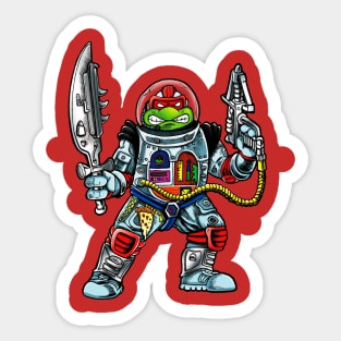 Space cadet Raph Sticker